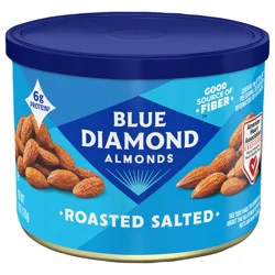 Blue Diamond Roasted Salted Almonds 6 oz