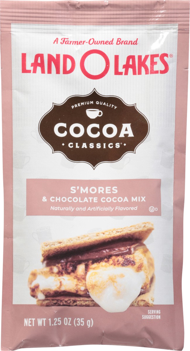 slide 6 of 9, Land O'Lakes Cocoa Classics S'Mores & Chocolate Hot Cocoa Mix - 1.25 oz, 1.25 oz