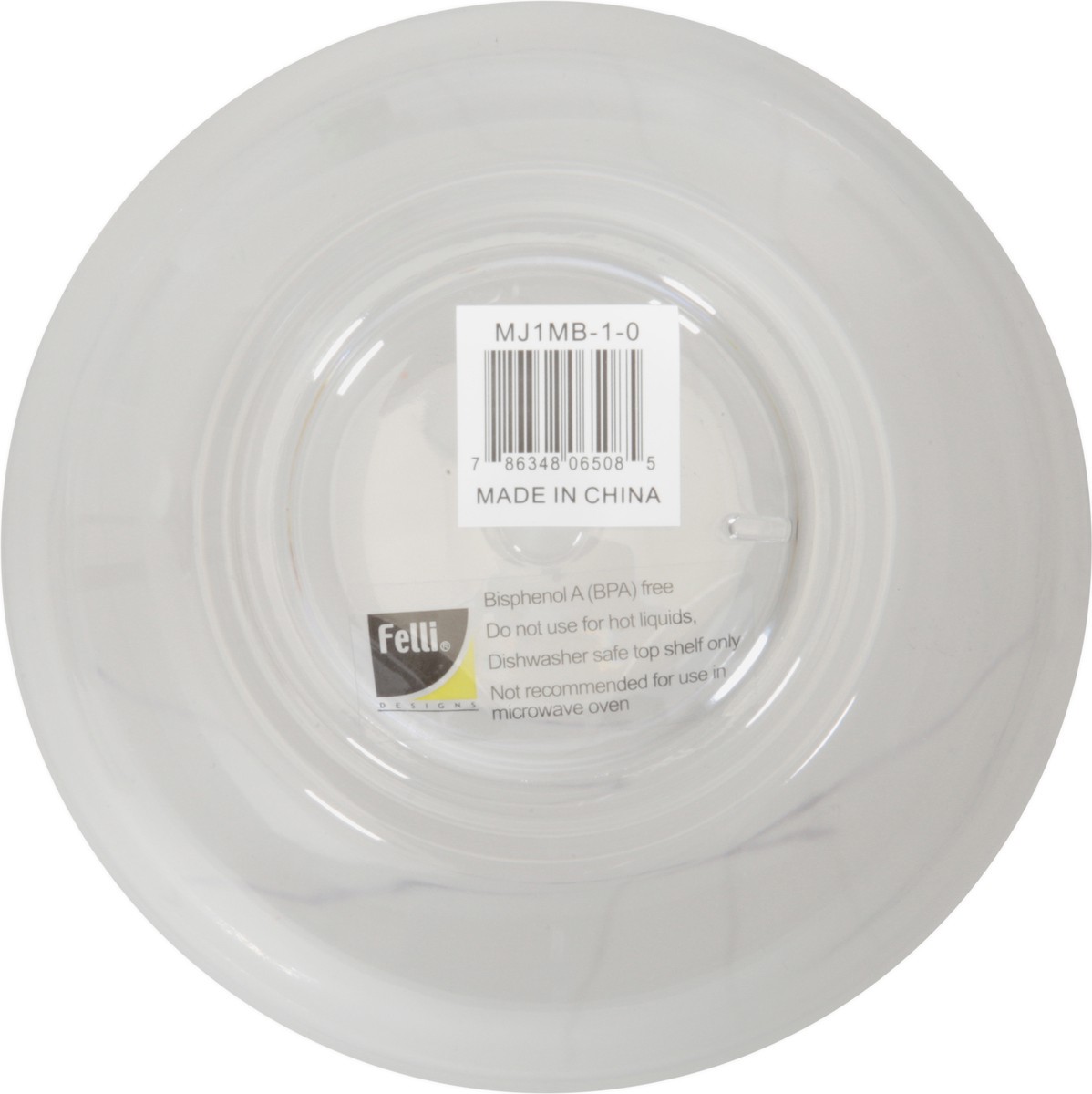 slide 7 of 9, Felli Bowl Salad Double Wall Colour 6in - Each, 