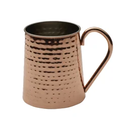 Houdini Hammered Bar Mug Copper