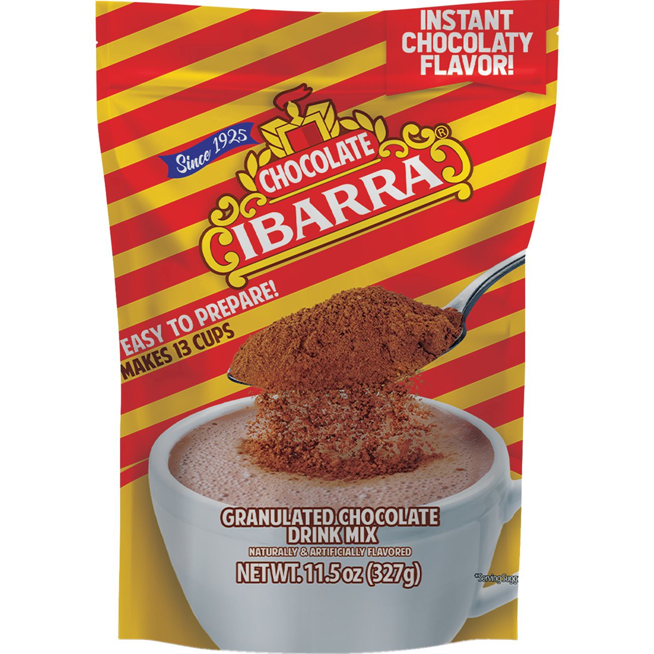 slide 1 of 1, Ibarra Granulated Chocolate Drink Mix, 11.5 oz