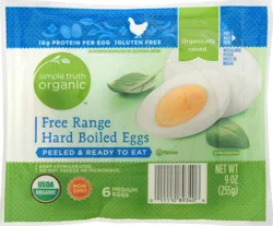 Simple Truth Boiled Eggs 6 oz