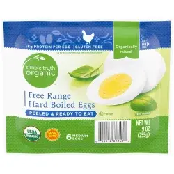 Simple Truth Boiled Eggs 6 oz