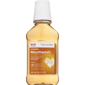 slide 1 of 1, CVS Health Antiseptic Mouthwash Original, 8.45 oz