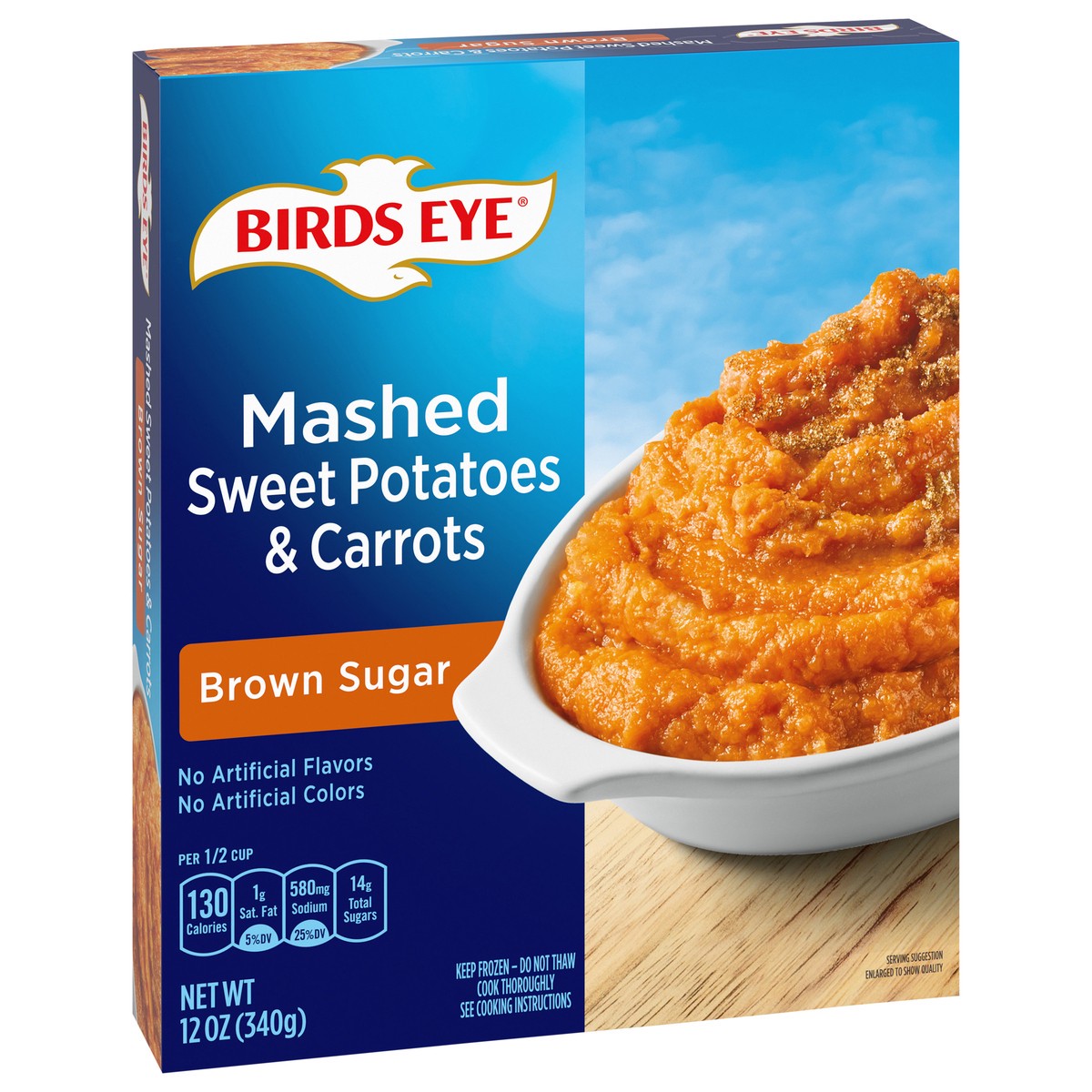 slide 2 of 11, Birds Eye Birds' Eye Mashed Sweet Potatoes & Carrots With Brown Sugar, 12 oz