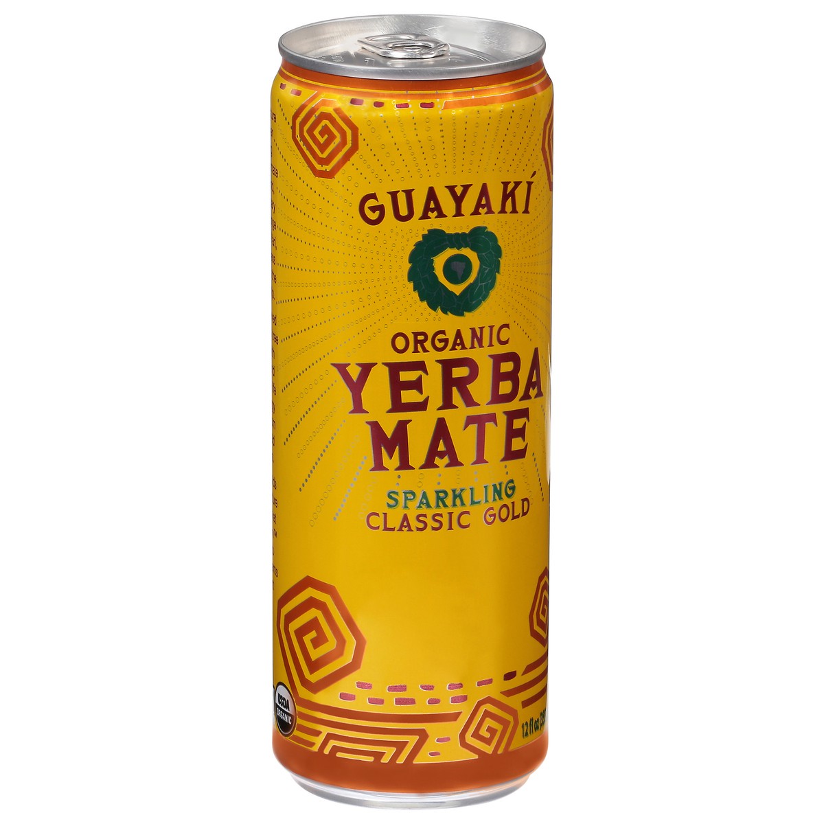 slide 4 of 9, Guayaki Organic Sparkling Classic Gold Yerba Mate - 12 oz, 12 oz
