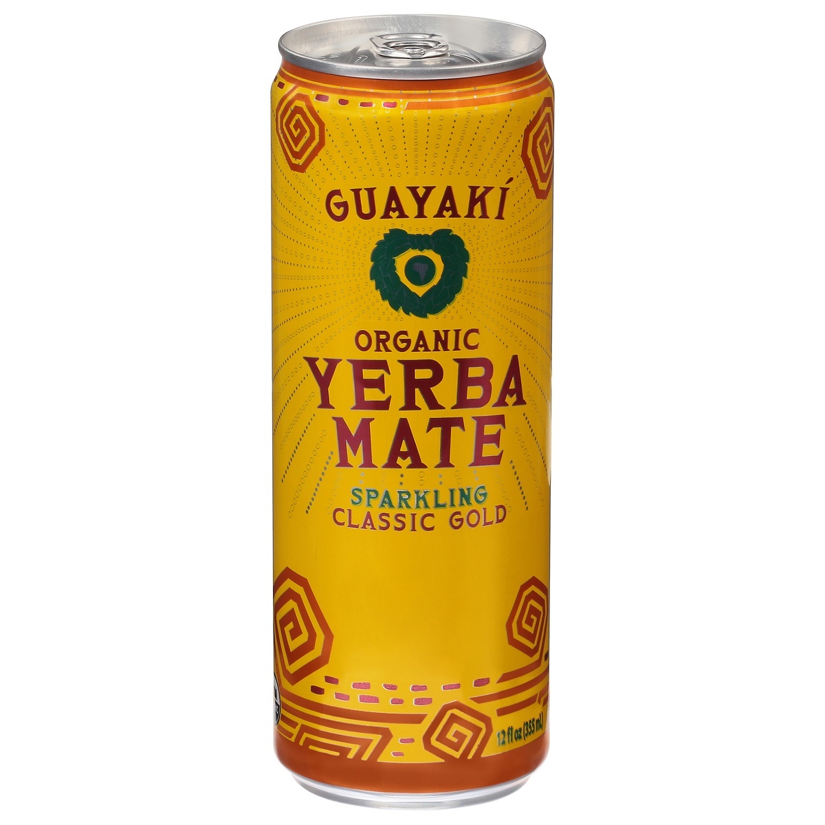 slide 1 of 1, Guayaki Organic Sparkling Classic Gold Yerba Mate 12 fl oz, 12 fl oz