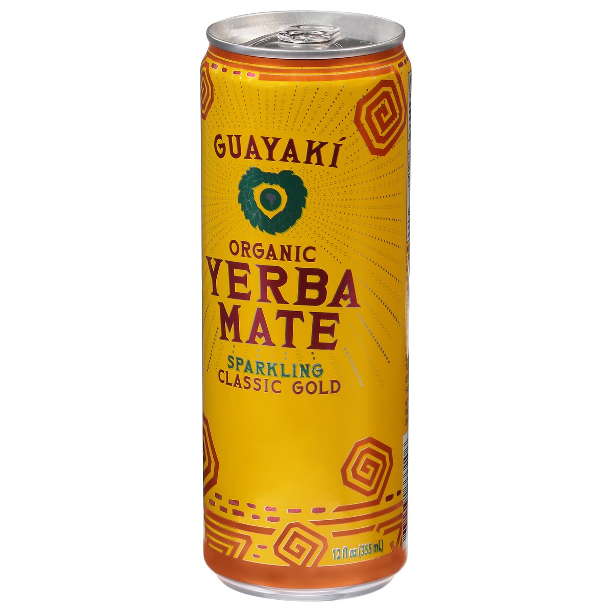 slide 8 of 9, Guayaki Organic Sparkling Classic Gold Yerba Mate - 12 oz, 12 oz