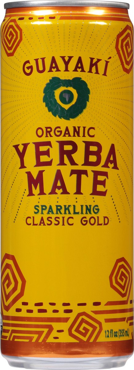 slide 2 of 9, Guayaki Organic Sparkling Classic Gold Yerba Mate - 12 oz, 12 oz