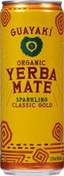 Guayaki Organic Sparkling Classic Gold Yerba Mate - 12 oz