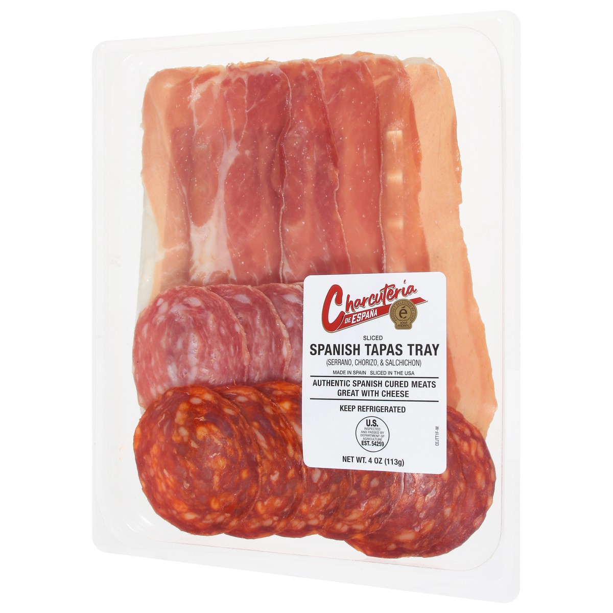 slide 11 of 14, Charcuteria de Espana Sliced Spanish Tapas Tray 4 oz, 4 oz