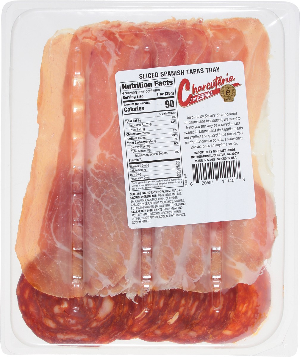 slide 5 of 14, Charcuteria de Espana Sliced Spanish Tapas Tray 4 oz, 4 oz