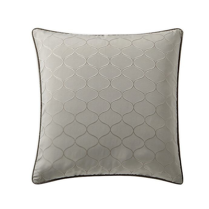 slide 1 of 2, Waterford Danehill European Pillow Sham - Taupe, 1 ct