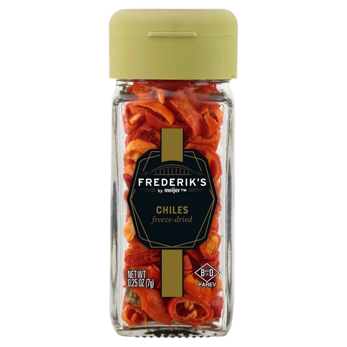 slide 1 of 9, FREDERIKS BY MEIJER Frederik's by Meijer Freeze-Dried Chilis, 0.25 oz