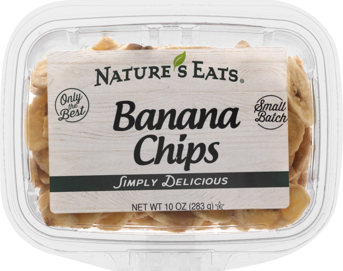 slide 5 of 10, Nature's Eats Banana Chips 10 oz, 10 oz