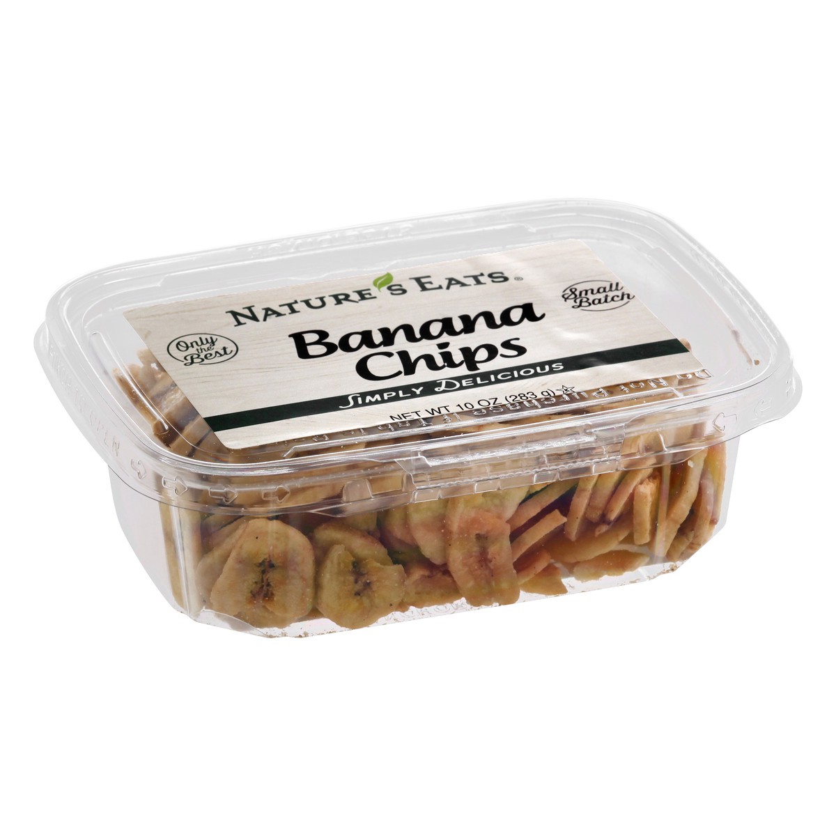 slide 2 of 10, Nature's Eats Banana Chips 10 oz, 10 oz