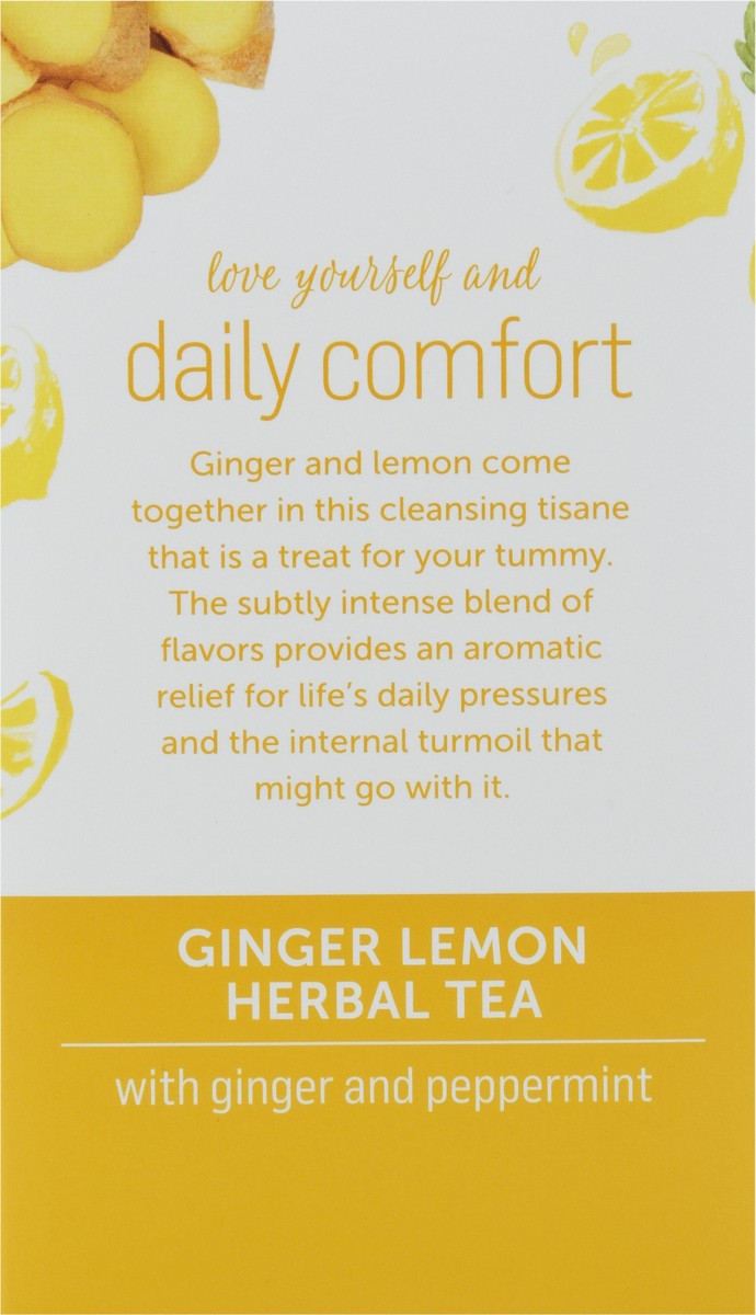 slide 4 of 13, Red Rose Tea Daily Comfort Ginger Lemon Herbal Tea 18 Tea Bags - 18 ct, 18 ct