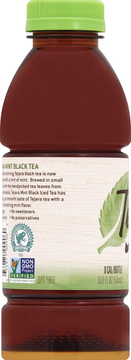 slide 3 of 6, Tejava Mint Black Tea, 16.9 oz