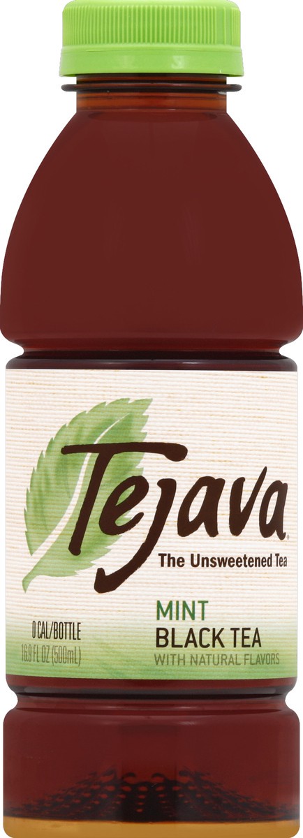 slide 5 of 6, Tejava Mint Black Tea, 16.9 oz
