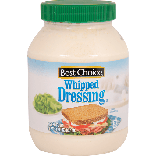 slide 1 of 1, Best Choice Whipped Dressing, 30 oz