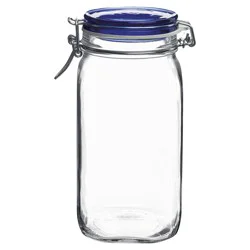 Bormioli Rocco Blue Top Fido Jar