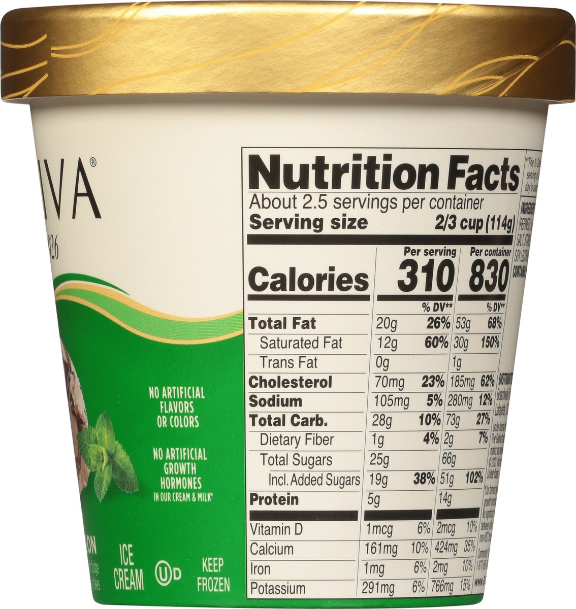 slide 8 of 9, Godiva Mint Medallion Ice Cream 14 fl oz, 14 fl oz