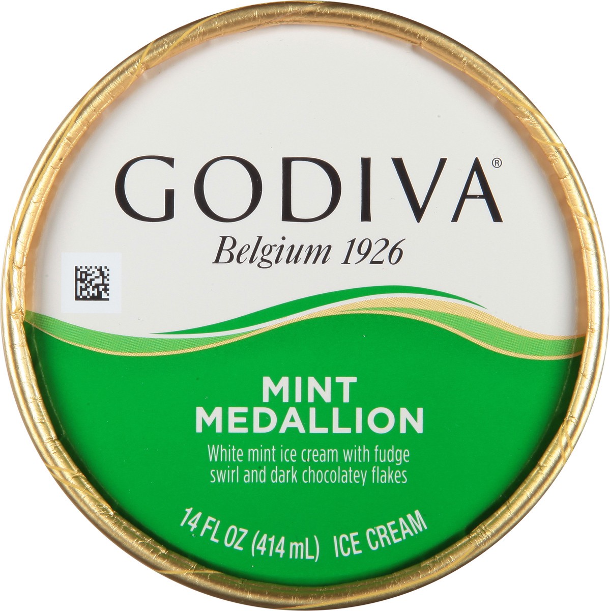 slide 9 of 9, Godiva Mint Medallion Ice Cream 14 fl oz, 14 fl oz