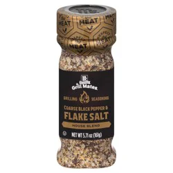 McCormick GRILL MATES Coarse Black Pepper & Flake Salt Seasoning, 5.71 oz