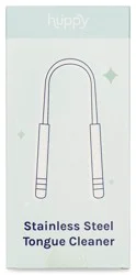 Huppy Stainless Steel Tongue Cleaner