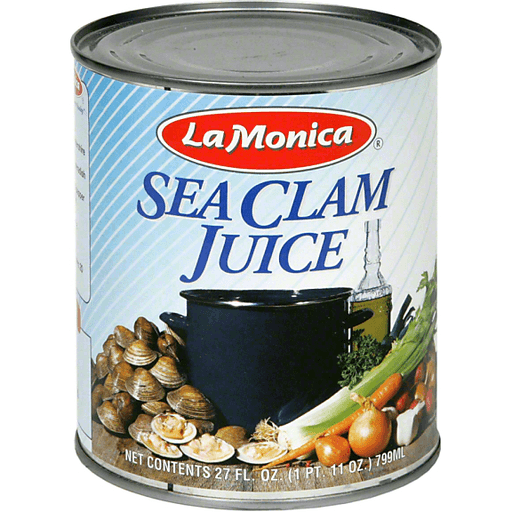 slide 1 of 1, La Monica Sea Clam Juice, 27 oz