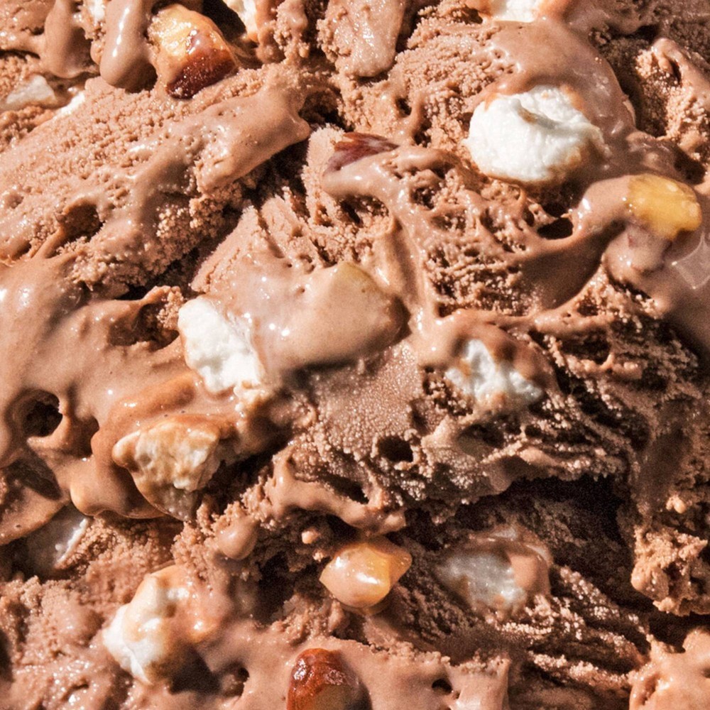 slide 2 of 7, Tillamook Rocky Road Ice Cream, 1.75 qt