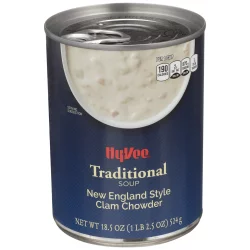 Hy-vee New England Style Clam Chowder Traditional Soup