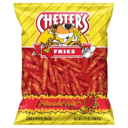 Chester's Corn and Potato Snacks, Flamin' Hot Flavored