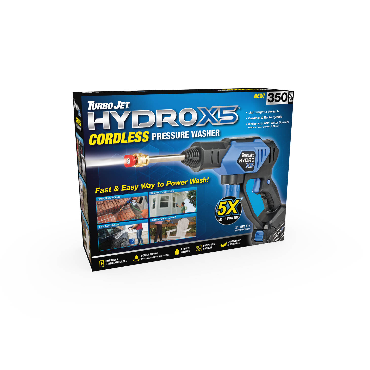 Turbo Jet Hydro X5 Pressure Washer 1 ct | shipt