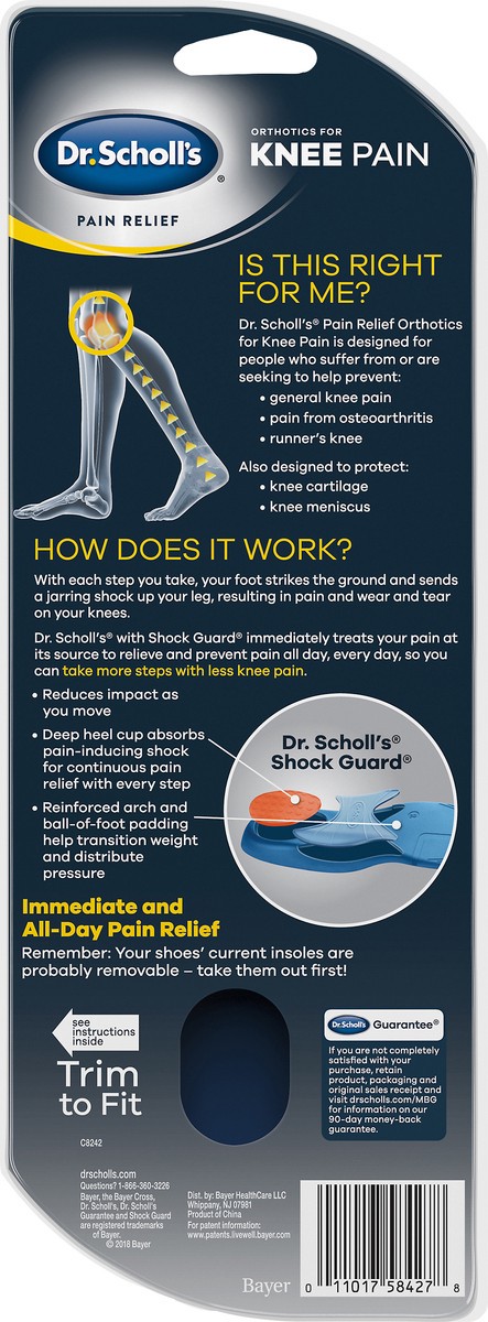 slide 2 of 3, Dr. Scholl's Women's Orthotics 1 ea, 1 ct