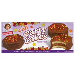 Little Debbie Fall Party Cakes (Chocolate)