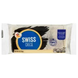 Giant Natural Swiss Cheese Block