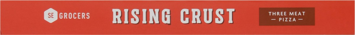 slide 7 of 14, Se Grocers Rsng Crst 3Meat Pza, 29.8 oz