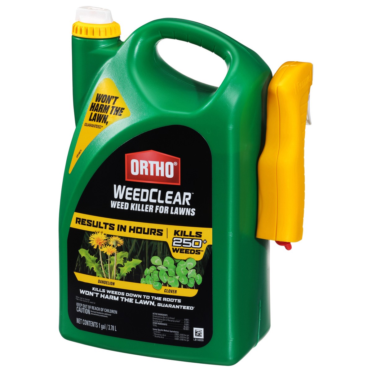 slide 6 of 9, Ortho WeedClear Weed Killer for Lawns 1 gal, 1 gal