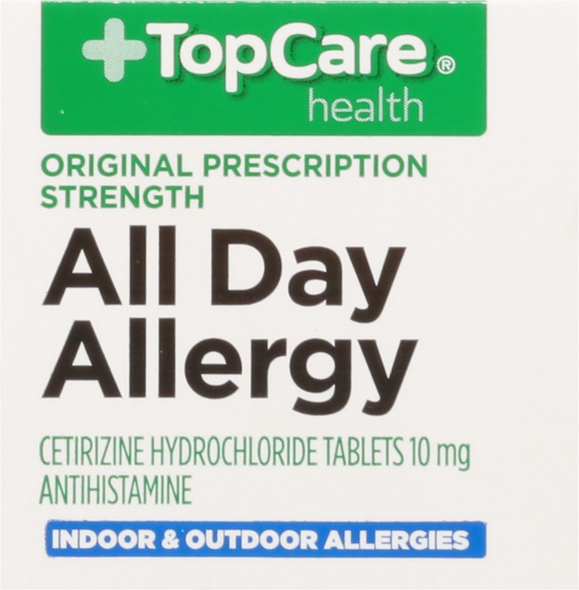 slide 10 of 15, TopCare Health Original Prescription Strength 10 mg All Day Allergy 300 Tablets, 300 ct