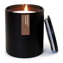 Calyan Wax Co. Mahogany & Cashmere Soy Candle