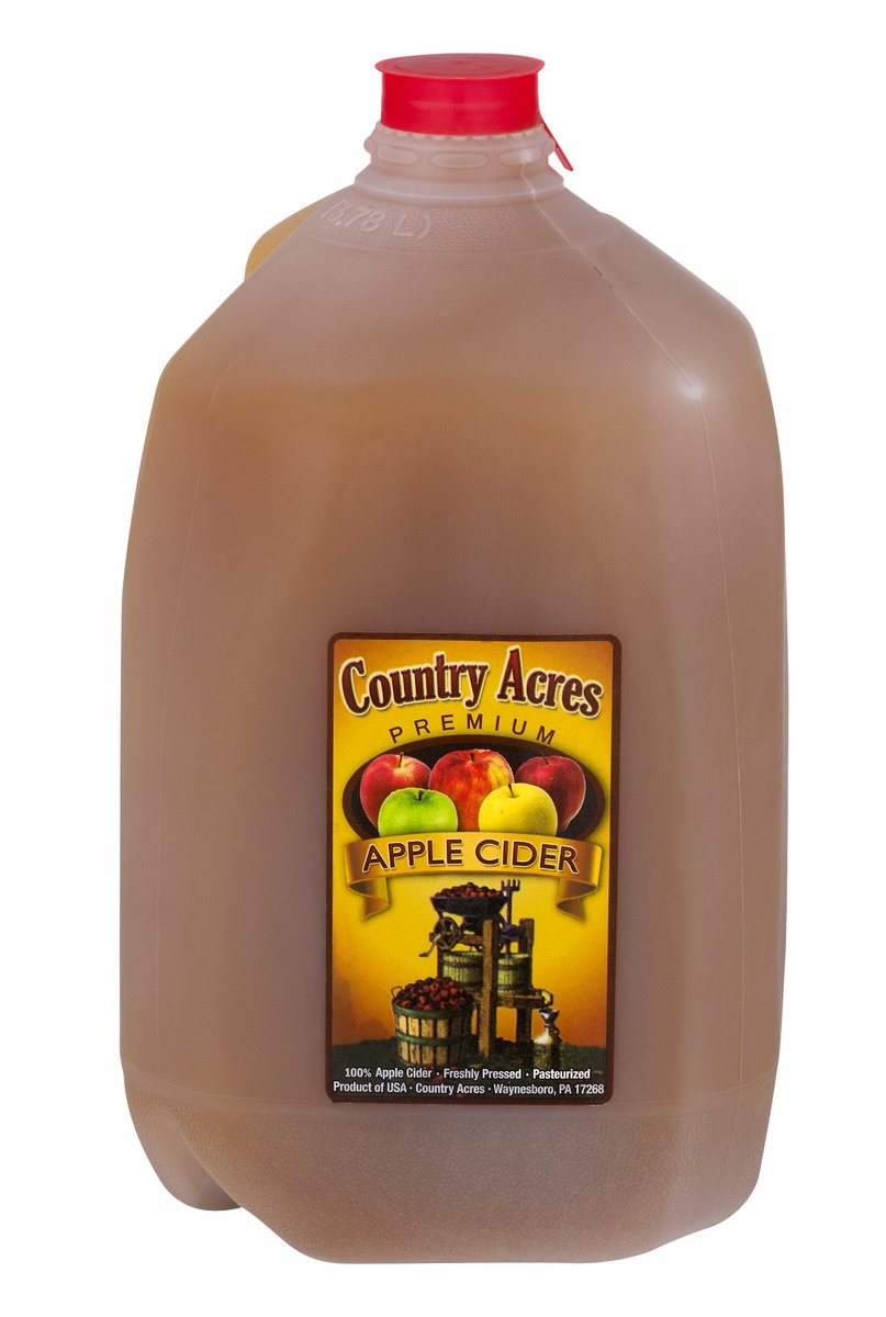 slide 1 of 1, Country Acres Apple Cider - 1 gal, 1 gal