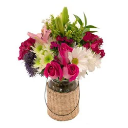 Sunshine Tisket Tasket Vase Arrangement