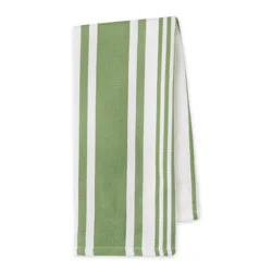 Clover Satin Twill Stripe Dishtowel, 1 ct
