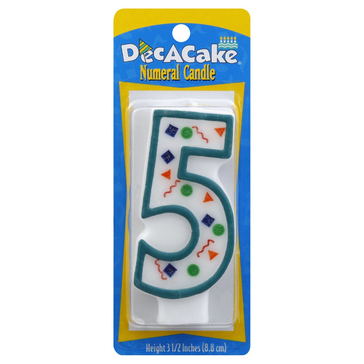 slide 2 of 2, Dec a Cake Numeral Candle 1 ea, 1 ct