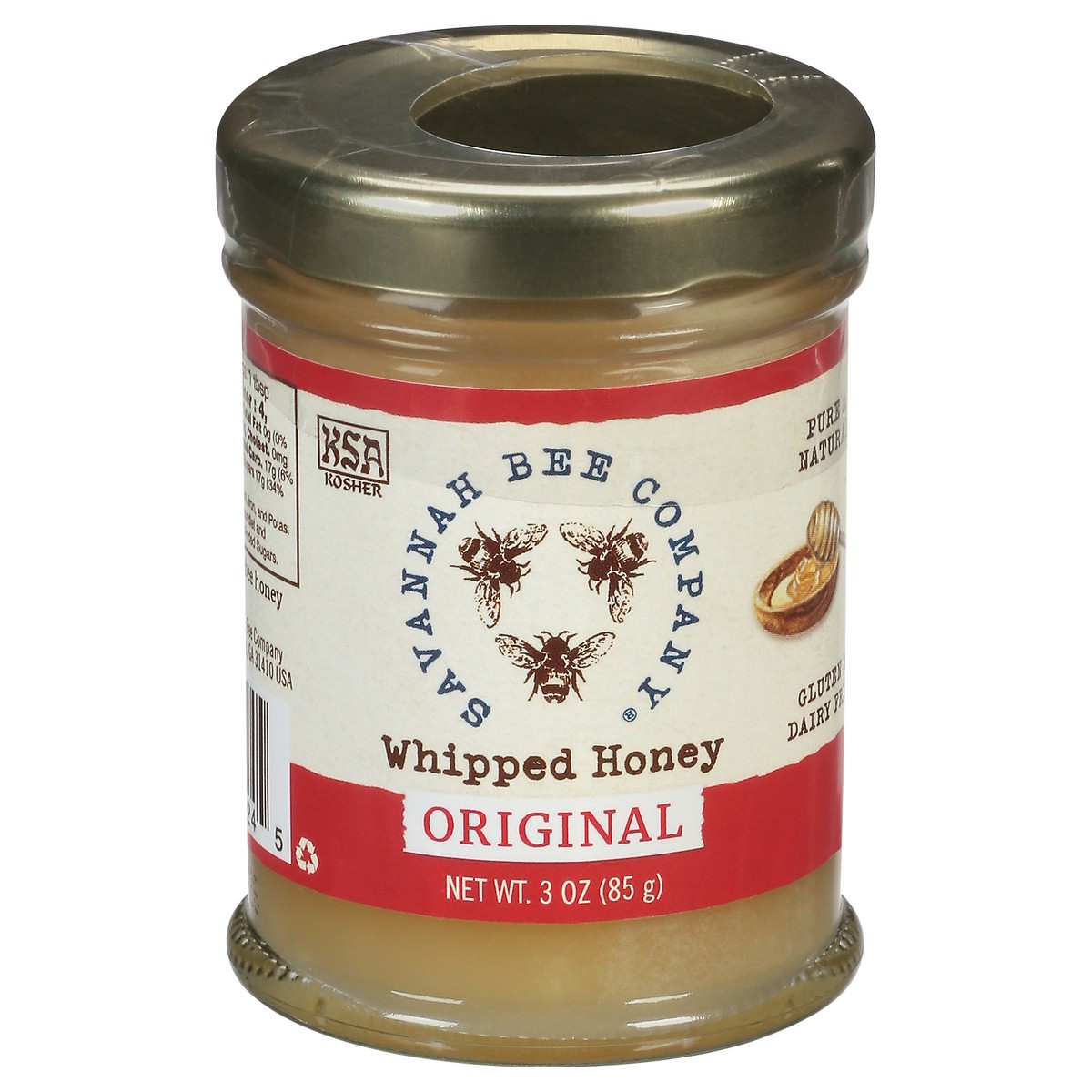slide 9 of 13, Savannah Bee Company Whipped Original Honey 3 oz, 3 oz