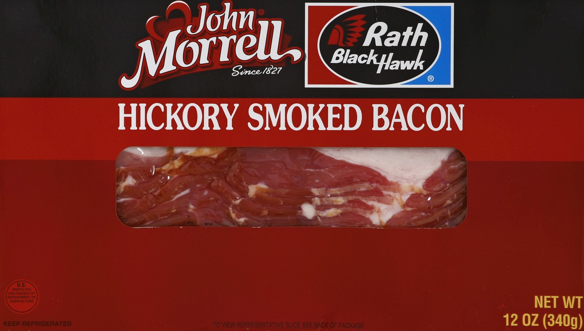 slide 4 of 5, John Morrell Bacon 12 oz, 12 oz