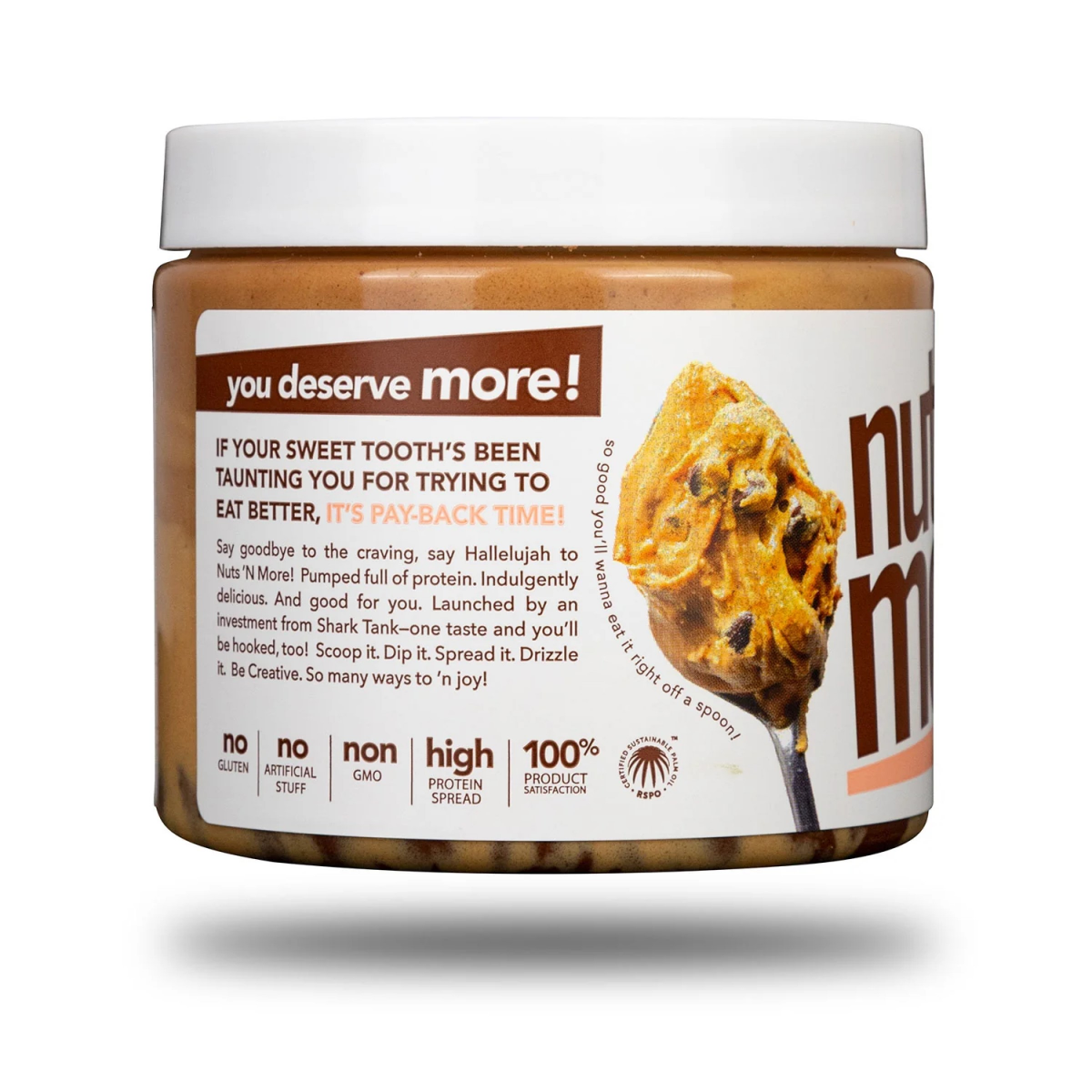 slide 4 of 9, Nuts N More Cookie Dough Spread, 16 oz