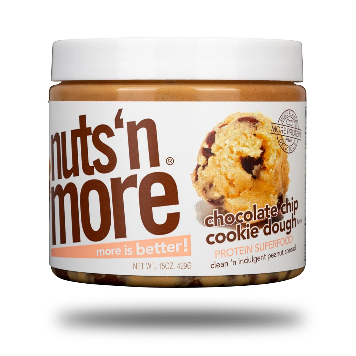 slide 1 of 9, Nuts N More Cookie Dough Spread, 16 oz