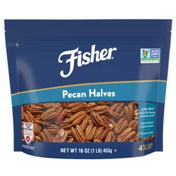 Fisher Pecan Halves 16 oz